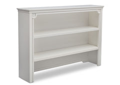 Delta Children White Ambiance (108) Disney Princess Magical Dreams Bookcase/Hutch Side View a4a