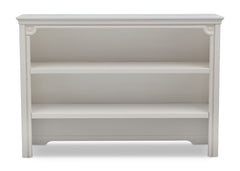 Delta Children White Ambiance (108) Disney Princess Magical Dreams Bookcase/Hutch Front View a2a