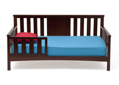 Delta Children Black Cherry Espresso (607) Solutions Toddler Daybed Front View c1c
