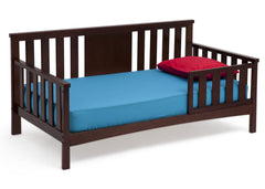 Delta Children Black Cherry Espresso (607) Solutions Toddler Daybed Side View c2c