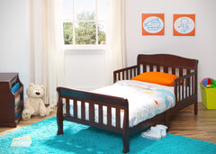 Delta Children Canton Toddler Bed Dark Cherry (604) Right Side View a1a