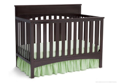 Delta Children Dark Chocolate (207) Bennington Lifestyle 4-in-1 Crib, Crib Conversion b2b
