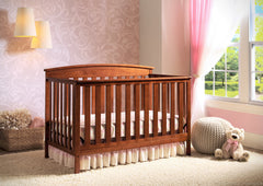 Delta Children Warm Honey (251) Gateway 4-in-1 Crib with Props e1e