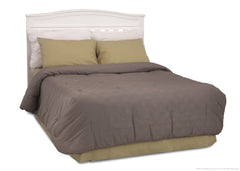 Delta Children White (100) Emery 4-in-1 Crib, Full-Size Bed Conversion a5a