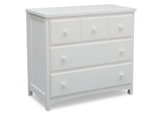 Delta Children Bianca (130) 3 Drawer Dresser Side View a2a