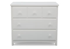 Delta Children Bianca (130) 3 Drawer Dresser Front View a1a