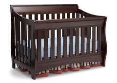 Delta Children Chocolate (204) Bentley 'S' Series 4-in-1 Crib, Crib Conversion b2b