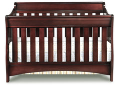 Delta Children Black Cherry Espresso (607) Bentley 'S' Series 4-in-1 Crib, Crib Conversion c2c