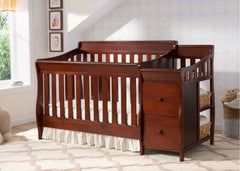 Delta Children Black Cherry/Espresso (607) Bentley S Crib-N-Changer Hangtag c0c