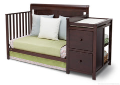 Delta Children Vintage Espresso (616) Chatham Crib 'N' Changer, Day Bed Conversion a4a