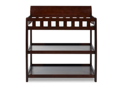 Delta Children Black Cherry Espresso (607) Bentley Changing Table, Front View c2c
