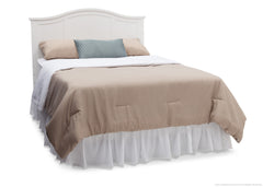 Delta Children White (100) Madrid 4-in-1 Crib, Full-Size Bed Conversion a6a