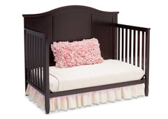 Delta Children Dark Chocolate (207) Madrid 4-in-1 Crib, Day Bed Conversion c4c