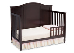 Delta Children Dark Chocolate (207) Madrid 4-in-1 Crib, Toddler Bed Conversion c3c