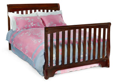 Delta Childrens Black Cherry Espresso (607) Eclipse 4-in-1 Full Bed Conversion c6c