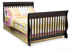 Delta Children Dark Chocolate (207) Canton 4-in-1 Crib, Full Bed Conversion c6c
