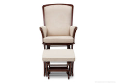 Delta Children Espresso / Ecru (287) Haven Glider Front View a1a