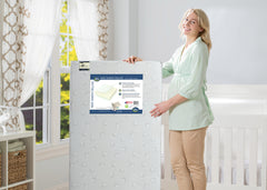 Serta New Dawn Deluxe Crib & Toddler Mattress, Room View, a1a