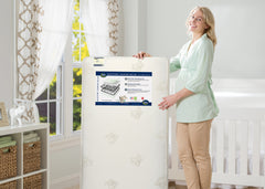 Serta Nightstar™ Comfort Deluxe Crib & Toddler Mattress In Nursery a3a