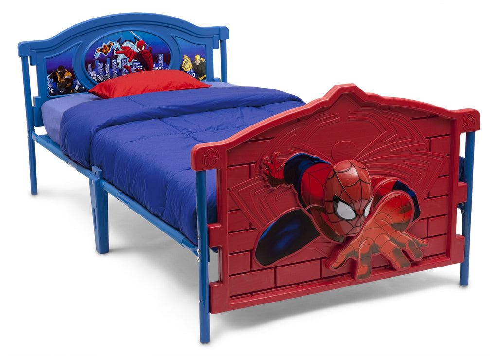 Delta Children Marvel Spider-Man 3D Twin Bed Right Side View