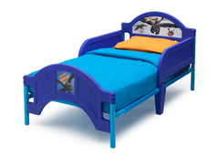 Delta Children How to Train Your Dragon Plastic Toddler Bed Left Side View a2a