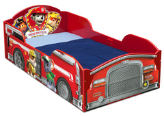 Delta Children PAW Patrol Wood Toddler Bed, Right View a1a