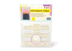 Delta Children Beige (250) Hanger Clips (6 Pack) in Package a3a
