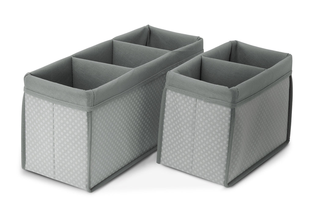 Delta Children Dove Grey (058) Nursery Organizer 2 Piece Set a1a