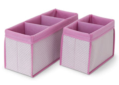 Delta Children Barely Pink (689) Nursery Organizer 2 Piece Set c2c