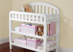 Delta Children Barely Pink (689) Nursery Organizer 2 Piece Set in Setting c1c