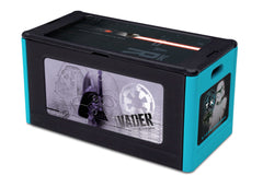 Delta Children Star Wars Store and Organize Toy Box Left View Closed a2a