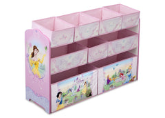 Delta Children Princess Deluxe Multi-Bin Toy Organizer Right Side View a1a