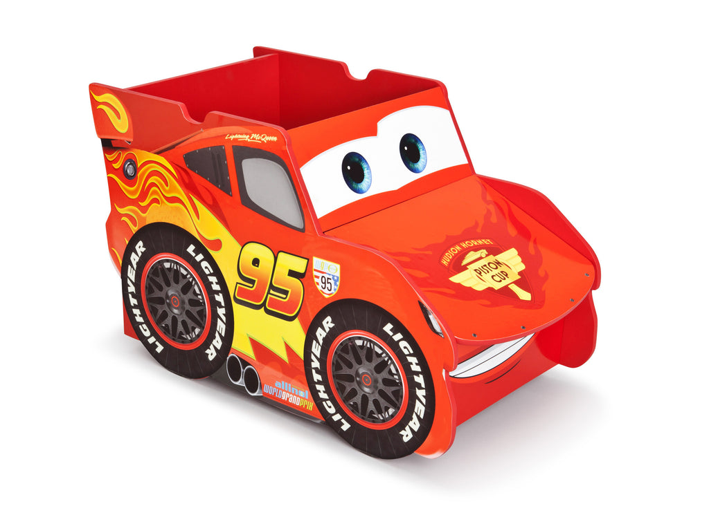 Delta Children Cars Toy Box Right Side View a1a