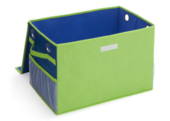 Delta Children Teenage Mutant Ninja Turtles Fabric Toy Box, Left View, Open a2a