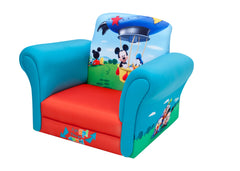 Delta Children Style 2 Mickey Mouse Upholstered Chair, Left Side View a2a