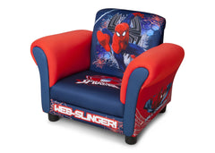 Delta Children Spider-Man Upholstered Chair, Left View a2a