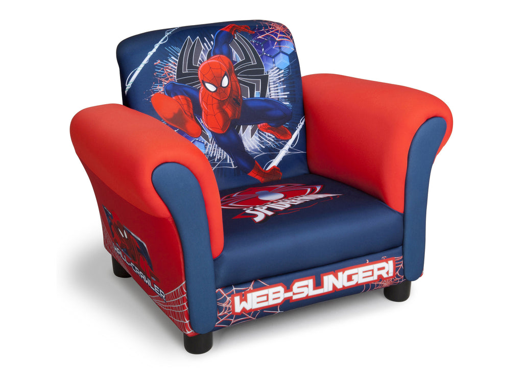 Delta Children Spider-Man Upholstered Chair, Right View a1a