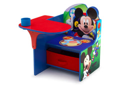 Delta Children Mickey Mouse Chair Desk with Storage Bin, Left View a2a