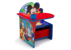 Delta Children Mickey Mouse Chair Desk with Storage Bin, Right View a1a