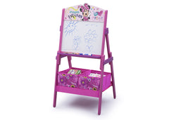 Delta Children Minnie Mouse Activity Easel, Left View with Props a2a