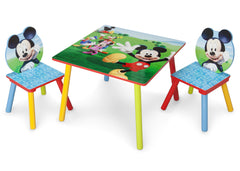 Delta Children Mickey Mouse Table & Chair Set Left Side View a2a
