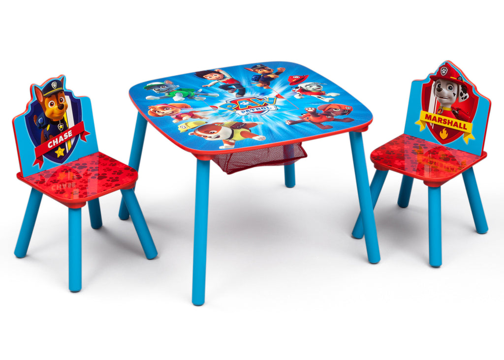 Delta Children PAW Patrol Table and Chair Set, Right View