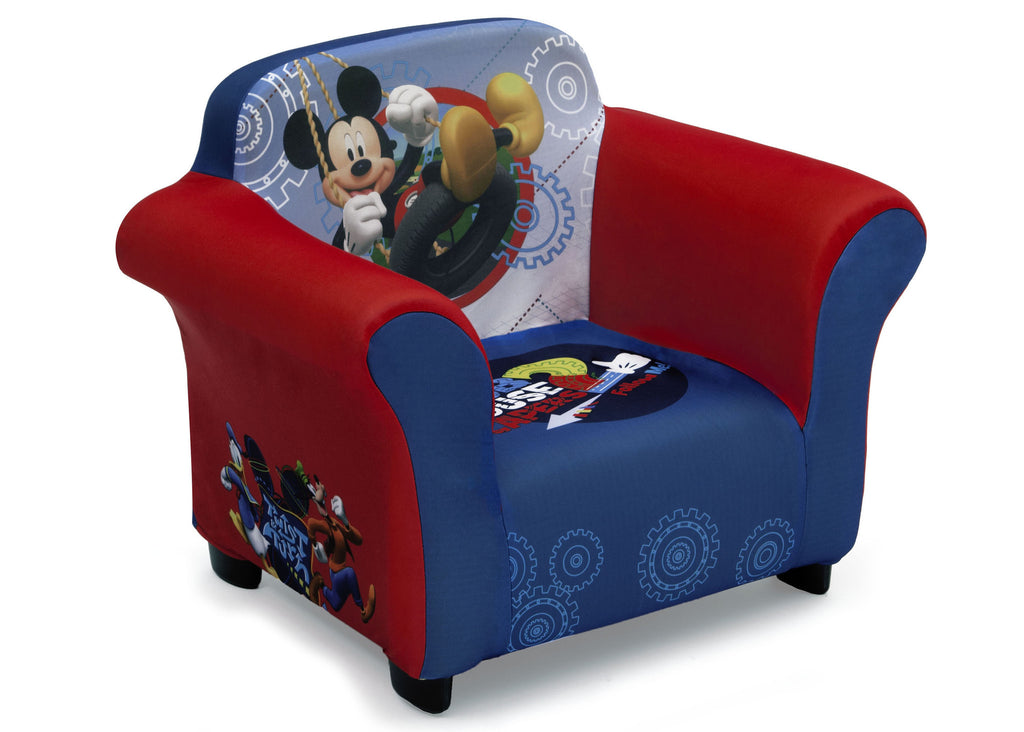 Delta Children Mickey Mouse Upholstered Chair, Right View a1a