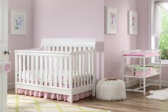 Delta Children White (100) Harbor 2 Piece Room-in-a-Box with Props b1b