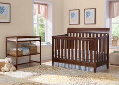 Delta Children Espresso Truffle (208) Harbor 2 Piece Room-in-a-Box with Props c1c