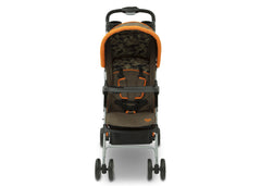 Delta Children Green Camo with Orange Accents (346) CX Rider Flat-Fold Stroller, Front View a4a
