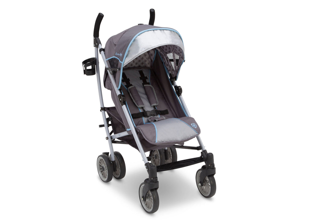Delta Children Star Light (095) J is for Jeep Brand Atlas AL Sport Stroller Right Side View, with Canopy a1a