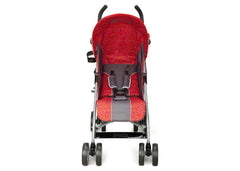 Delta Children Grey & Red (026) LX Stroller Front View b3b