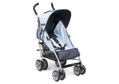 Delta Children Light Blue (413) LX Stroller Right Side View c1c