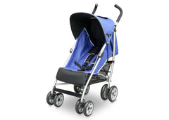 Delta Children Urban Street Blue (423) LX Stroller Left Side View d2d